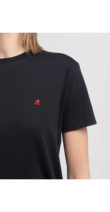 レギュラーフィットRロゴ ベーシックジャージーTシャツ 詳細画像